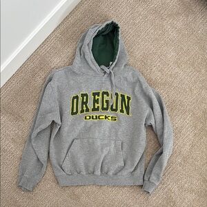 Oregon Ducks Gray Hoodie